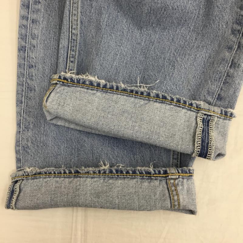 アズールバイマウジー AZUL BY MOUSSY パンツ デニム、ジーンズ 26インチ ダメージ加工 水色 / ライトブルー /  レディース USED 古着 中古 10143883