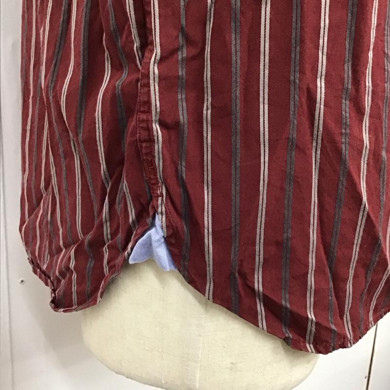 トミーヒルフィガー TOMMY HILFIGER シャツ、ブラウス 長袖 長袖シャツ カラーシャツ ポケットシャツ 長袖カットソー ストライプシャツ M ストライプ マルチカラー / マルチカラー /  メンズ USED 古着 中古 10118264