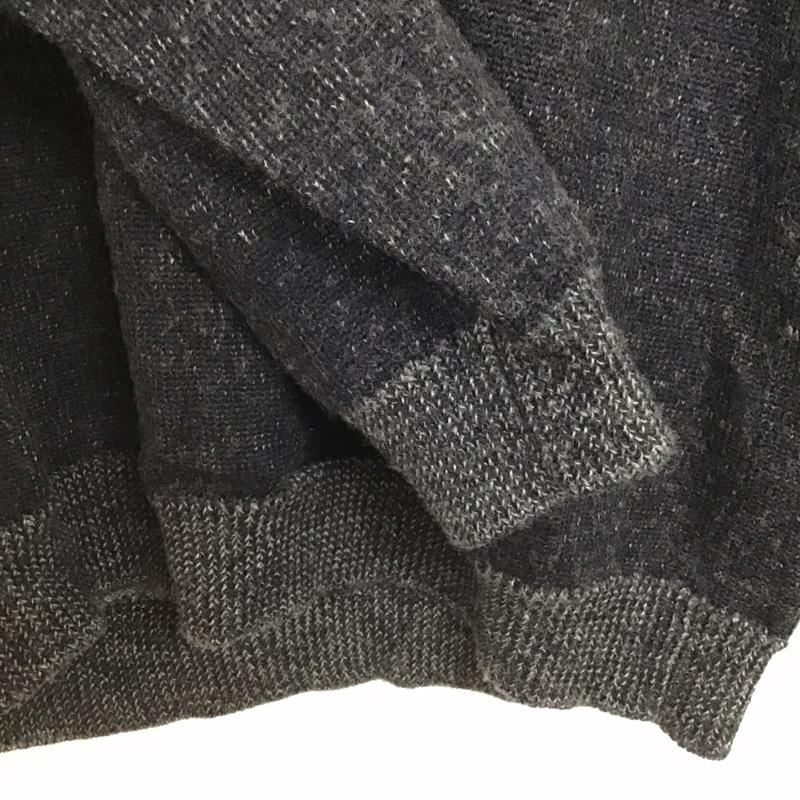 ロベルトコリーナ ROBERTO COLLINA ニット、セーター 長袖 長袖ニットカットソー Vネック セーター 無地 インディゴ / インディゴ /  メンズ USED 古着 中古 10140974