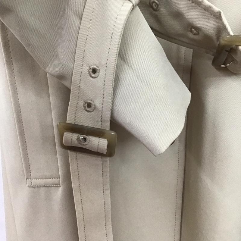 ダズリン dazzlin コート コート一般 022410000401-01 ケープフレアパステルトレンチコート ロングコート FREE 無地 ベージュ / ベージュ /  レディース USED 古着 中古 10143588