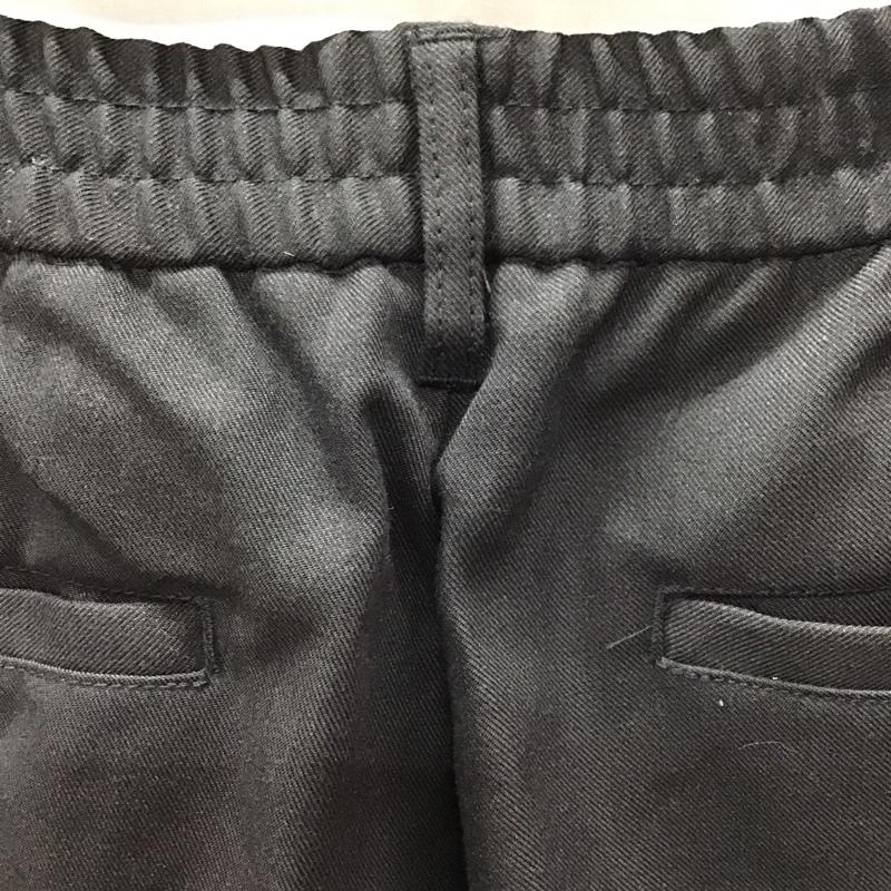 フリークスストア FREAK S STORE パンツ スラックス スラックスパンツ ワイドパンツ カジュアルパンツ センタータックパンツ L 無地 黒 / ブラック /  メンズ USED 古着 中古 10113905