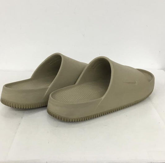 ナイキ NIKE サンダル サンダル FD4116 004 CALM SLIDE 箱有 ワンポイント ベージュ / ベージュ /  メンズ USED 古着 中古 10133909