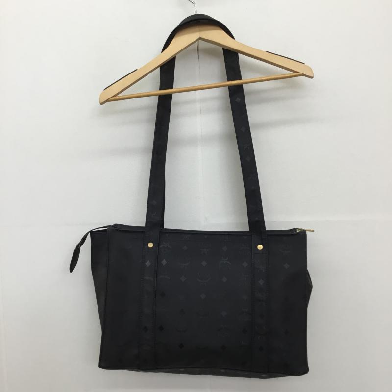 エムシーエム MCM トートバッグ トートバッグ 総柄 黒 / ブラック /  レディース USED 古着 中古 10129023