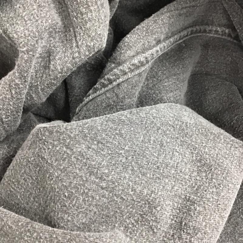 古着 USED カットソー 長袖 ロシア軍 スリーピングシャツ 長袖カットソー 無地 黒 / ブラック /  メンズ USED 古着 中古 10120313