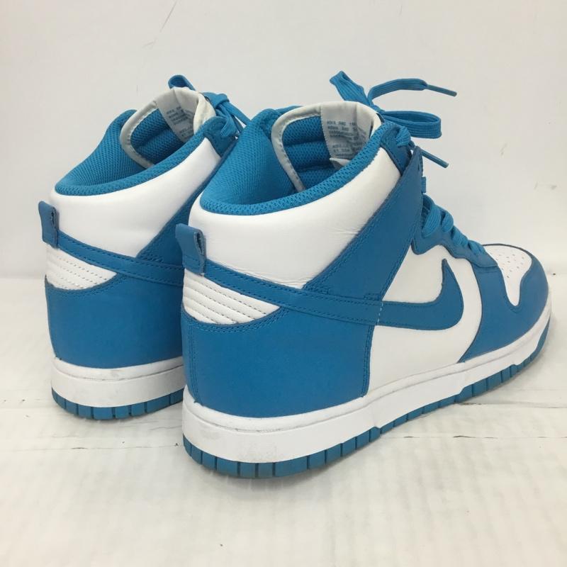 ナイキ NIKE スニーカー スニーカー DD1399-400 DUNK HI RETRO 26cm 箱有 26.0cm ロゴ、文字 白 / ホワイト / X 水色 / ライトブルー /  メンズ USED 古着 中古 10123984