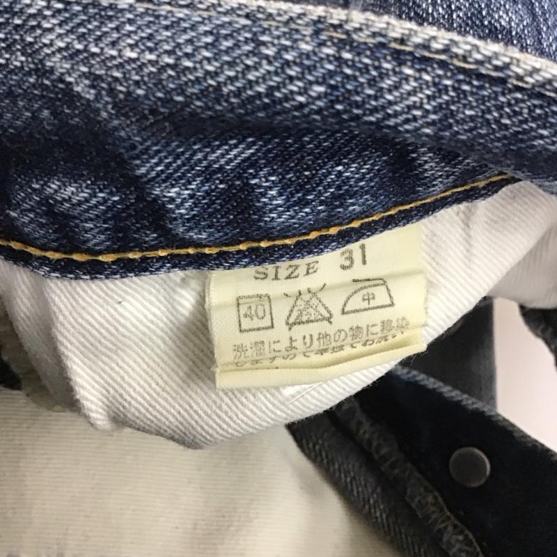 ステュディオ・ダ・ルチザン STUDIO D ARTISAN パンツ デニム、ジーンズ デニムパンツ ストレートパンツ ワイドパンツ カジュアルパンツ 31インチ 無地 インディゴ / インディゴ /  メンズ USED 古着 中古 10109937