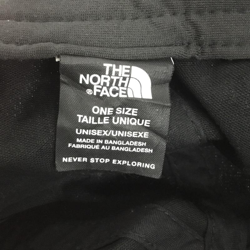 ザノースフェイス THE NORTH FACE 帽子 キャップ ロゴ、文字 黒 / ブラック /  メンズ USED 古着 中古 10132964