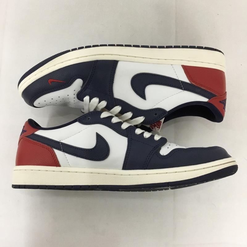 ナイキ NIKE スニーカー スニーカー HQ2993-100 AIR JORDAN 1 RETRO LOW OG 28.5cm 28.5cm ロゴ、文字 白 / ホワイト / X 赤 / レッド / X 紺 / ネイビー /  メンズ USED 古着 中古 10130774
