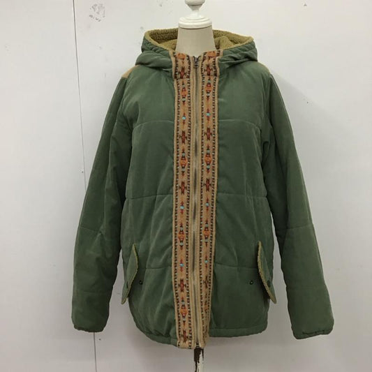 チチカカ TITICACA ジャケット、上着 ジャンパー、ブルゾン L 無地 カーキ / カーキ /  レディース USED 古着 中古 10124563
