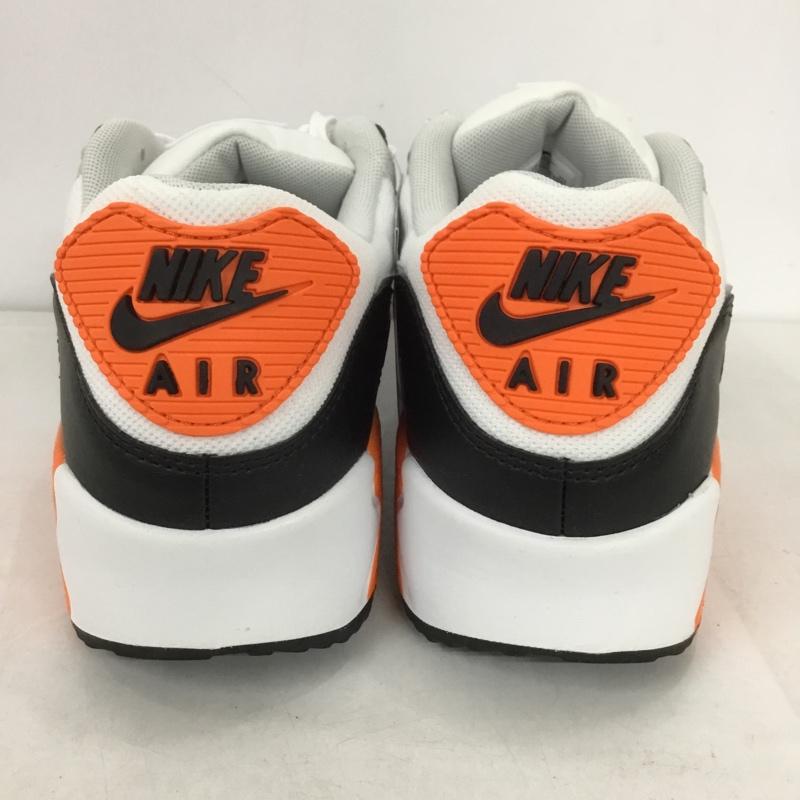 ナイキ NIKE スニーカー スニーカー DH8010-108 W AIR MAX 90 29cm 29.0cm ロゴ、文字 白 / ホワイト / X 黒 / ブラック / X 灰 / グレー / X 橙 / オレンジ /  メンズ USED 古着 中古 10134625