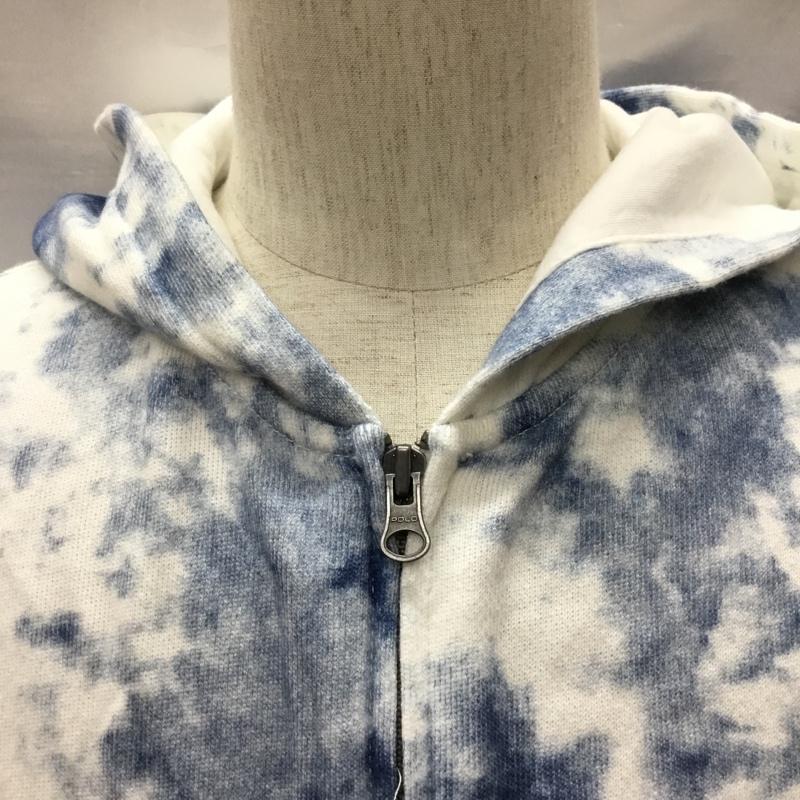 ポロラルフローレン POLO RALPH LAUREN パーカー 長袖 ジップアップパーカー 長袖パーカー タイダイ XL 総柄 マルチカラー / マルチカラー /  メンズ USED 古着 中古 10120122