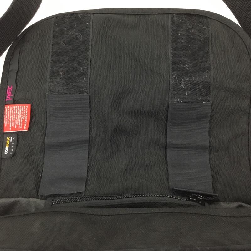 マンハッタンポーテージ Manhattan Portage メッセンジャーバッグ メッセンジャーバッグ X-girl コラボ ショルダーバッグ ロゴ、文字 黒 / ブラック / X 銀 / シルバー /  レディース USED 古着 中古 10105974
