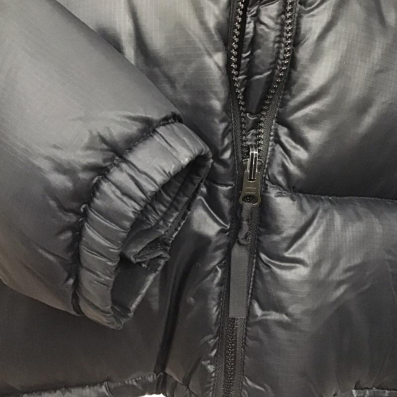 ザノースフェイス THE NORTH FACE ジャケット、上着 ダウンジャケット ジップアップジャケット ナイロンジャケット アウター M ロゴ、文字 黒 / ブラック /  メンズ USED 古着 中古 10143164