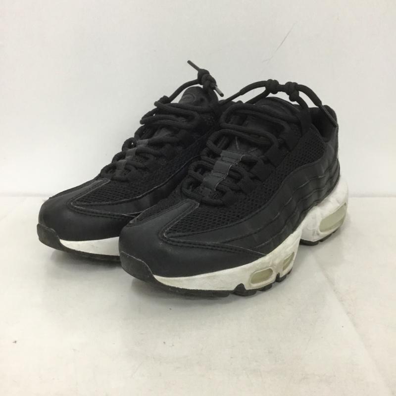 ナイキ NIKE スニーカー スニーカー DH8015-001 WMNS AIR MAX 95 23cm 23.0cm ロゴ、文字 黒 / ブラック / X 白 / ホワイト /  レディース USED 古着 中古 10141545
