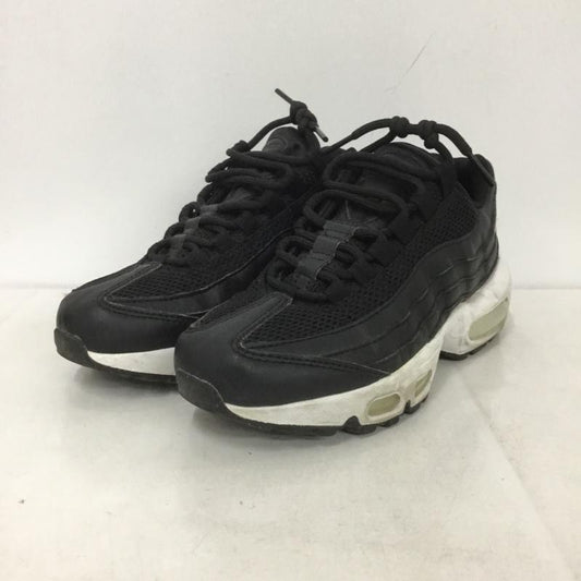 ナイキ NIKE スニーカー スニーカー DH8015-001 WMNS AIR MAX 95 23cm 23.0cm ロゴ、文字 黒 / ブラック / X 白 / ホワイト /  レディース USED 古着 中古 10141545