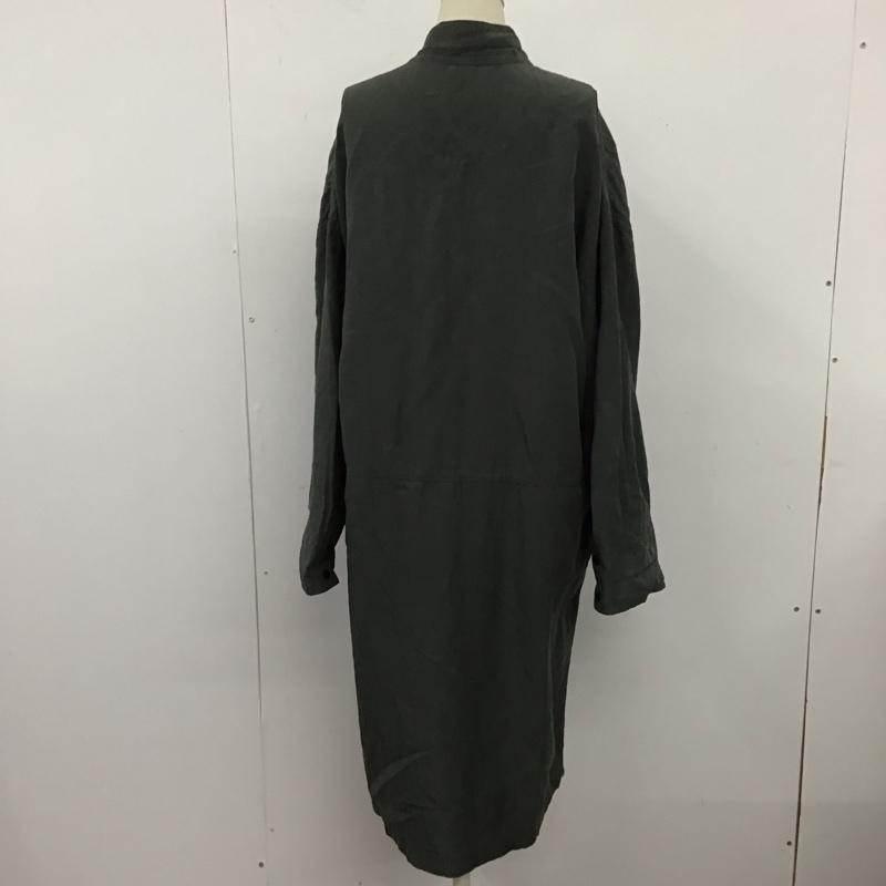 ザラ ZARA ジャケット、上着 ジャケット、ブレザー 5071 022 505 ロングコート M 無地 カーキ / カーキ /  レディース USED 古着 中古 10109454