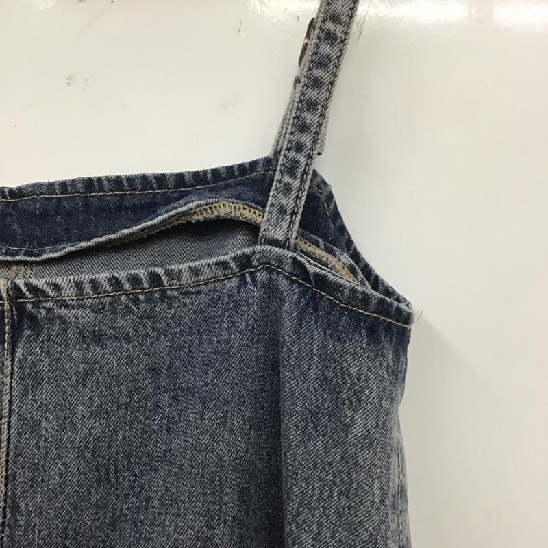 ザラ ZARA ワンピース ロングスカート デニムワンピース XS 無地 インディゴ / インディゴ /  レディース USED 古着 中古 10124810