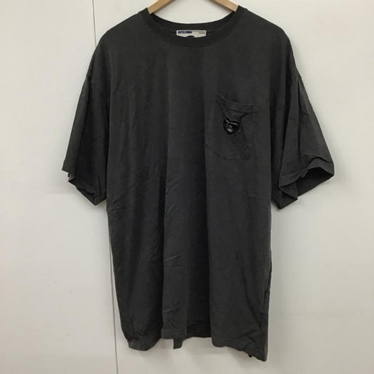 フリークスストア FREAK S STORE Tシャツ 半袖 半袖カットソー プリントTシャツ クルーネックカットソー XL ロゴ、文字 黒 / ブラック /  メンズ USED 古着 中古 10130362