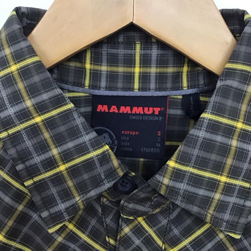 マムート Mammut シャツ、ブラウス 半袖 半袖シャツ チェックシャツ カラーシャツ S チェック マルチカラー / マルチカラー /  メンズ USED 古着 中古 10149301