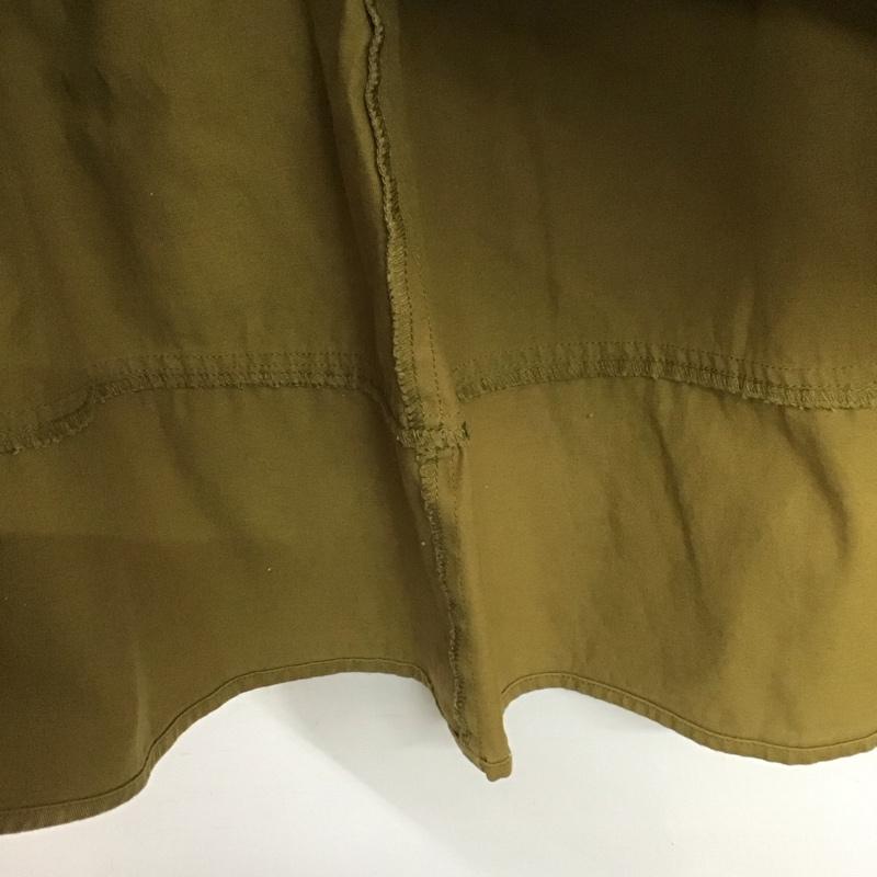エヘカソポ ehka sopo スカート ロングスカート M 無地 黄緑 / イエローグリーン /  レディース USED 古着 中古 10143751