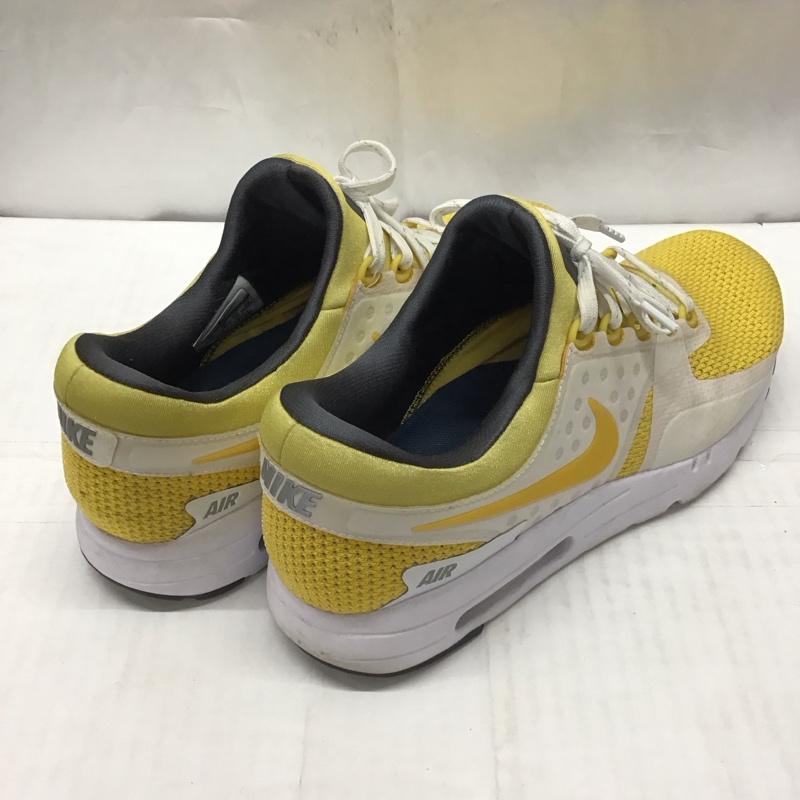 ナイキ NIKE スニーカー スニーカー 789695-100 AIR MAX ZERO QS 28cm 28.0cm ロゴ、文字 黄 / イエロー / X 白 / ホワイト / X 黒 / ブラック /  メンズ USED 古着 中古 10114526