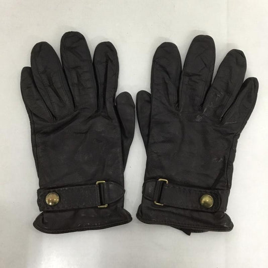 ポロバイラルフローレン Polo by RALPH LAUREN ファッション小物 手袋 Thinsulate グローブ 無地 ダークブラウン / ダークブラウン /  メンズ USED 古着 中古 10143670