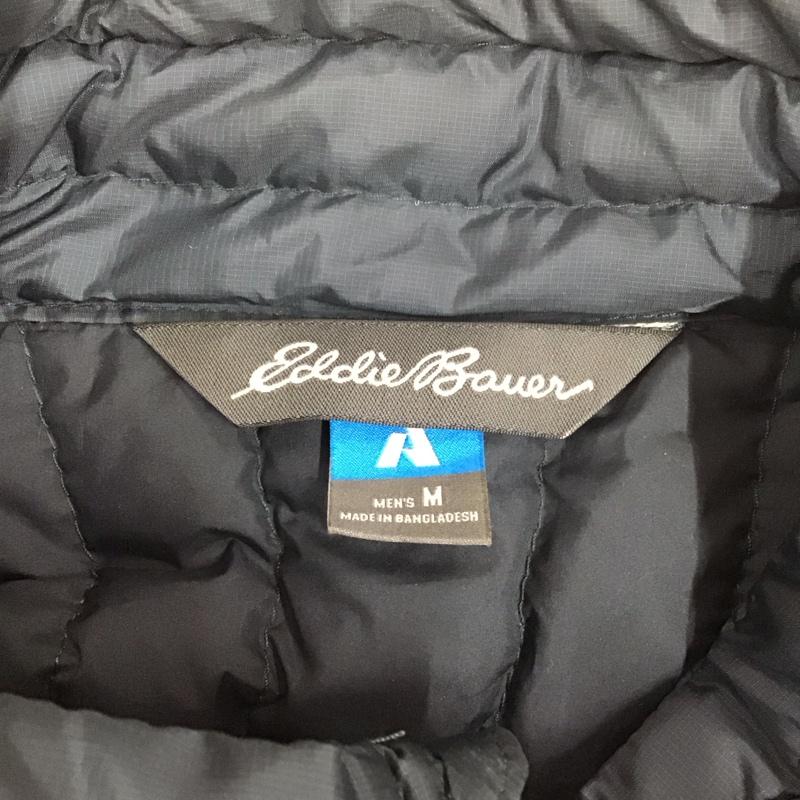 エディーバウアー Eddie Bauer ジャケット、上着 ジャケット、ブレザー ジップアップジャケット ジャンパー ジャケット ダウンジャケット アウター M ロゴ、文字 赤 / レッド / X 紺 / ネイビー /  メンズ USED 古着 中古 10110765