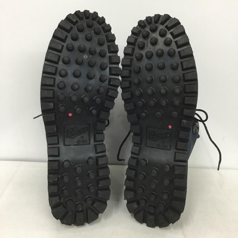 ダナー Danner アウトドアシューズ アウトドアシューズ 33520 マウンテンライト オイルドボブ トレッキングブーツ US7.5 US：7.5 ロゴ、文字 紺 / ネイビー /  メンズ USED 古着 中古 10139222