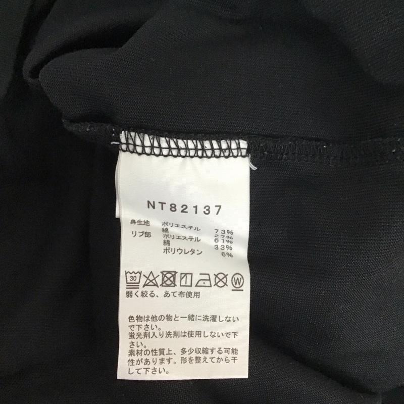 ザノースフェイス THE NORTH FACE カットソー 長袖 nt82137 ロングスリーブデジタルロゴティー 長袖カットソー プリントTシャツ M ロゴ、文字 黒 / ブラック /  メンズ USED 古着 中古 10112088
