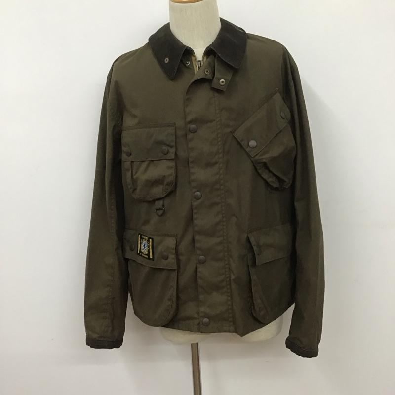 ネイバーフッド NEIGHBORHOOD ジャケット、上着 ジャンパー、ブルゾン 152aqsv-jkm03 WAXSHORTJKT オイルドジャケット ジップアップジャケット 4 無地 カーキ / カーキ /  メンズ USED 古着 中古 10109305