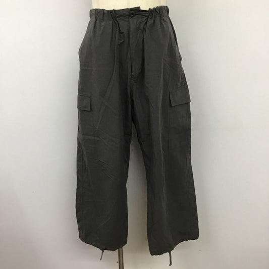 レリュームジャーナルスタンダード relume Journal Standard パンツ ワークパンツ、ペインターパンツ 22-030-464-0300-2-0 カーゴパンツ ワイドパンツ カジュアルパンツ L 無地 灰 / グレー /  メンズ USED 古着 中古 10114565