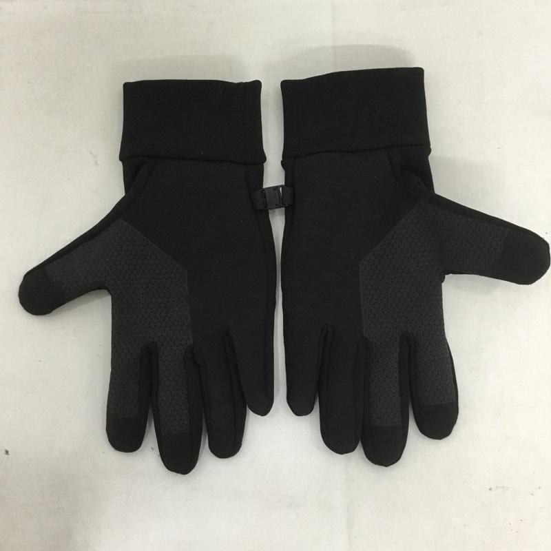 ザノースフェイス THE NORTH FACE ファッション小物 手袋 NN62207 イーチップグローブ フリースグローブ ロゴ、文字 黒 / ブラック /  メンズ USED 古着 中古 10140187