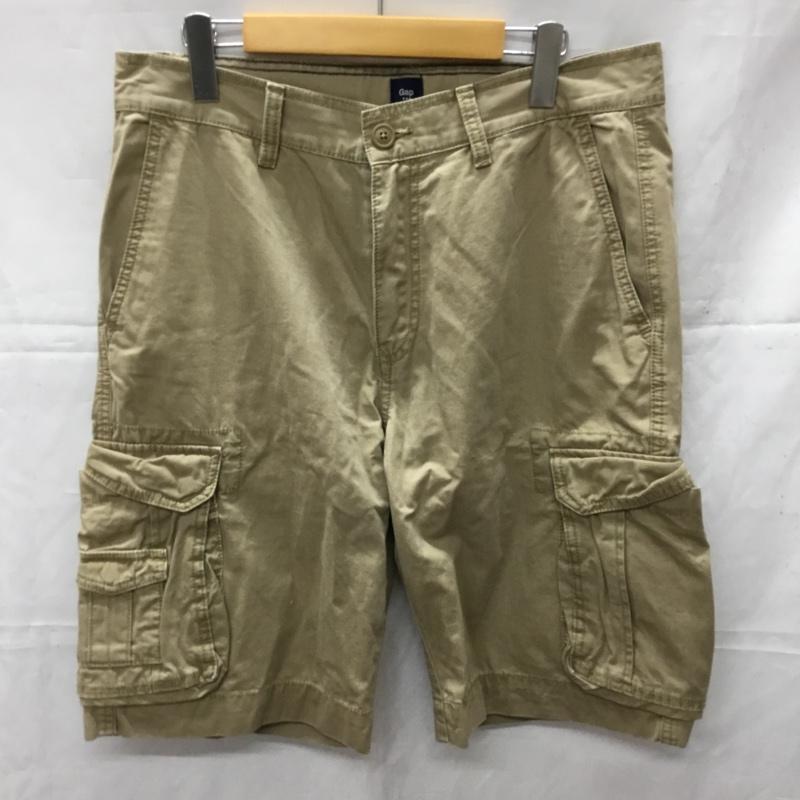 ギャップ GAP パンツ ショートパンツ 32インチ 無地 ベージュ / ベージュ /  メンズ USED 古着 中古 10110602