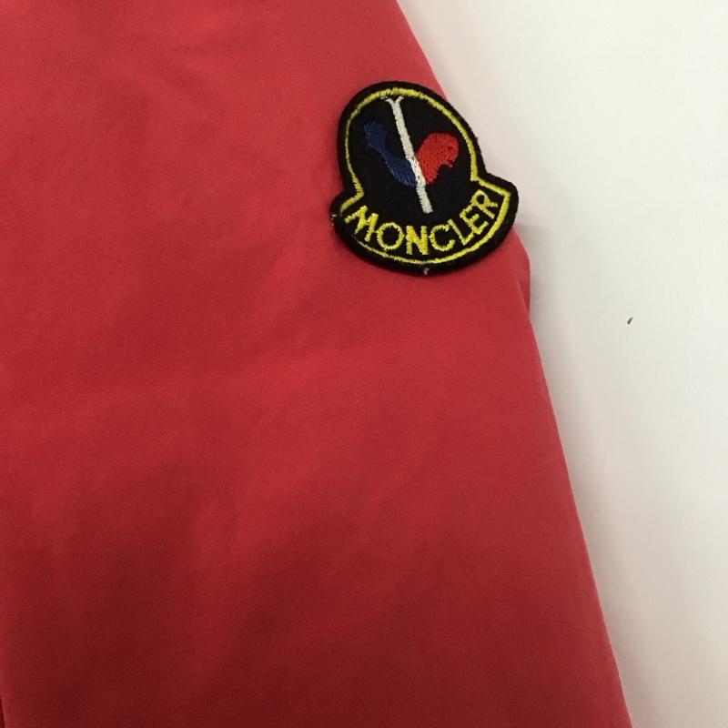 モンクレール MONCLER ジャケット、上着 ジャケット、ブレザー ジップアップジャケット アウター 古着 80s アシックス社 ロゴ、文字 赤 / レッド /  メンズ USED 古着 中古 10143841