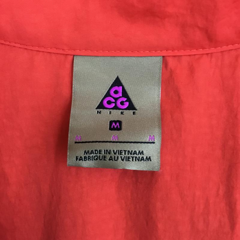 ナイキ エィシージー NIKE ACG ベスト ベスト BQ7210-634 NIKE AS M NRG ACG VEST HABANERO RED M ロゴ、文字 赤 / レッド / X 紫 / パープル /  メンズ USED 古着 中古 10149774