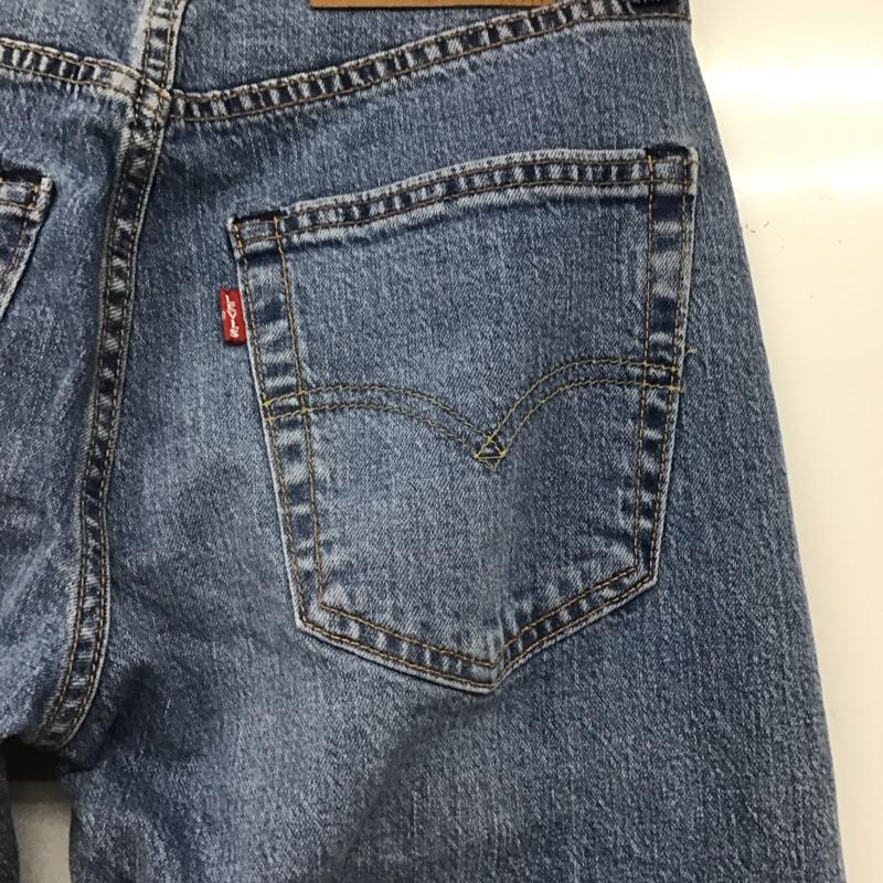 リーバイス Levi s パンツ デニム、ジーンズ 28833-0978 512 W28 L32 ストレッチ 28インチ 無地 青 / ブルー /  メンズ USED 古着 中古 10146362