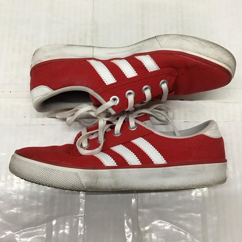 アディダス adidas スニーカー スニーカー D69237 KIEL キール 23cm 23.0cm ロゴ、文字 赤 / レッド / X 白 / ホワイト /  レディース USED 古着 中古 10118786