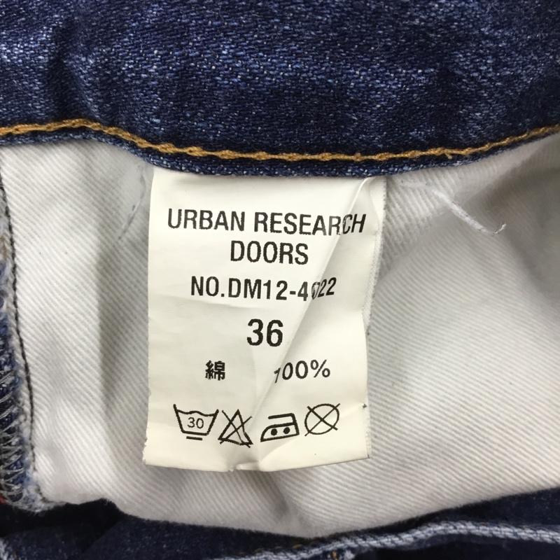 アーバンリサーチドアーズ URBAN RESEARCH DOORS パンツ デニム、ジーンズ 36 無地 インディゴ / インディゴ /  メンズ USED 古着 中古 10110693