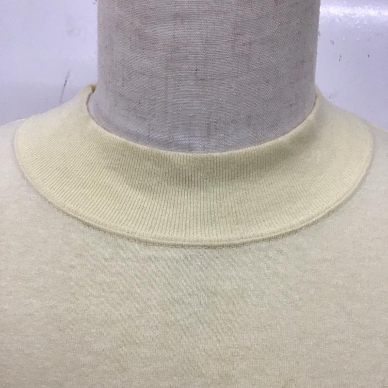 エイチビューティー＆ユースユナイテッドアローズ H BEAUTY&YOUTH UNITED ARROWS カットソー 長袖 1212-299-7091 モックネック ロンT S 無地 黄 / イエロー /  メンズ USED 古着 中古 10118330