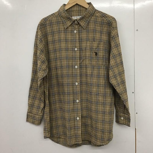 ユーエスポロアッスン U.S.POLO ASSN. シャツ、ブラウス 長袖 FREE チェック マルチカラー / マルチカラー /  レディース USED 古着 中古 10133800