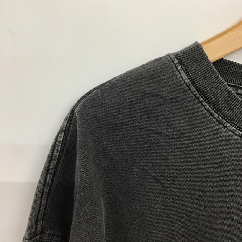カーハート Carhartt シャツ、ブラウス 半袖 XL ロゴ、文字 チャコールグレー / チャコールグレー /  メンズ USED 古着 中古 10143244