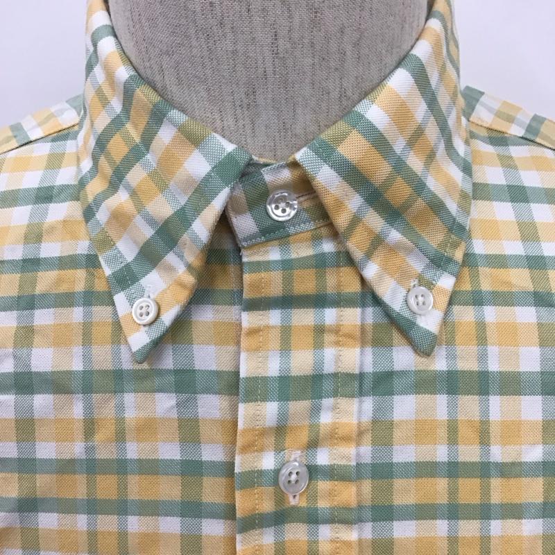 ブルックスブラザーズ BROOKS BROTHERS シャツ、ブラウス 半袖 半袖シャツ チェックシャツ ボタンダウンシャツ チェック マルチカラー / マルチカラー /  メンズ USED 古着 中古 10111276