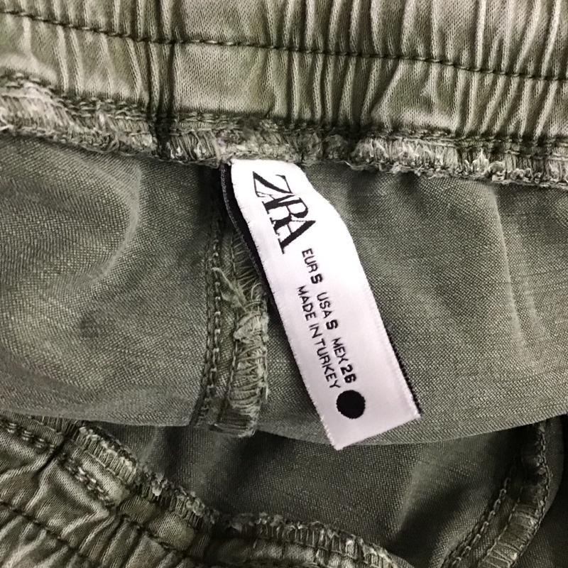 ザラ ZARA ボトムス ボトムス S 無地 カーキ / カーキ /  レディース USED 古着 中古 10130267