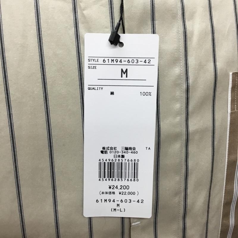 ラブレス LOVELESS シャツ、ブラウス 長袖 長袖シャツ カラーシャツ ポケットシャツ 長袖カットソー ストライプシャツ M ストライプ マルチカラー / マルチカラー /  メンズ USED 古着 中古 10116138