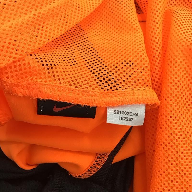 ナイキ NIKE カットソー 半袖 半袖カットソー プリントTシャツ スポーツウェア S ロゴ、文字 橙 / オレンジ /  メンズ USED 古着 中古 10150344