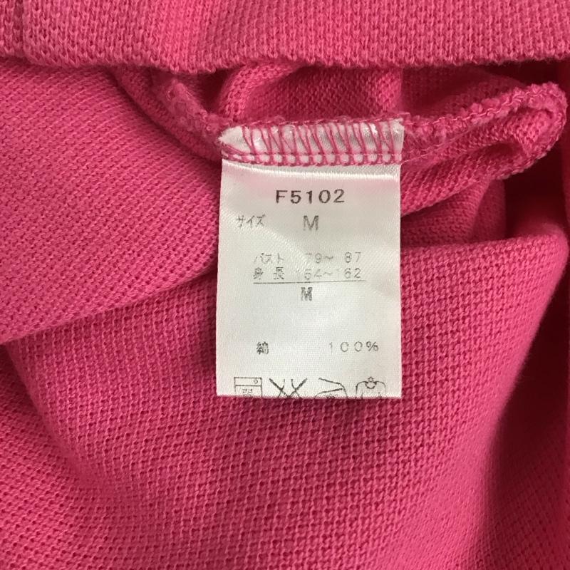 フレッドペリー FRED PERRY ポロシャツ 半袖 F5102 M ワンポイント 桃 / ピンク /  レディース USED 古着 中古 10116157