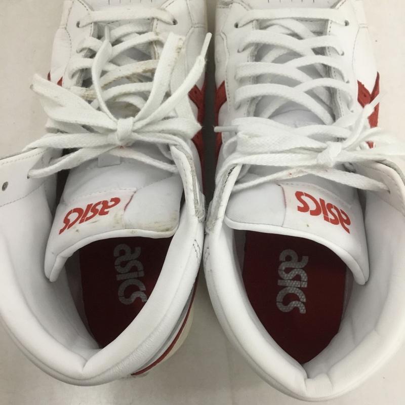アシックス ASICS スニーカー スニーカー 1193A182 GEL-PTG MT 27cm 27.0cm ロゴ、文字 白 / ホワイト / X 赤 / レッド /  メンズ USED 古着 中古 10140797