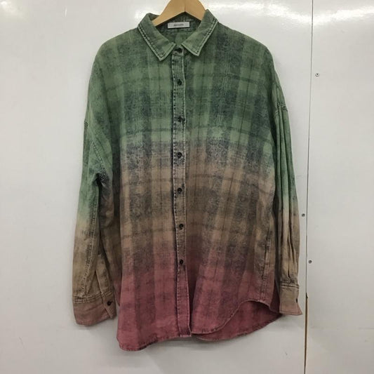 ジーナシス JEANASIS シャツ、ブラウス 長袖 FREE  マルチカラー / マルチカラー /  レディース USED 古着 中古 10146645