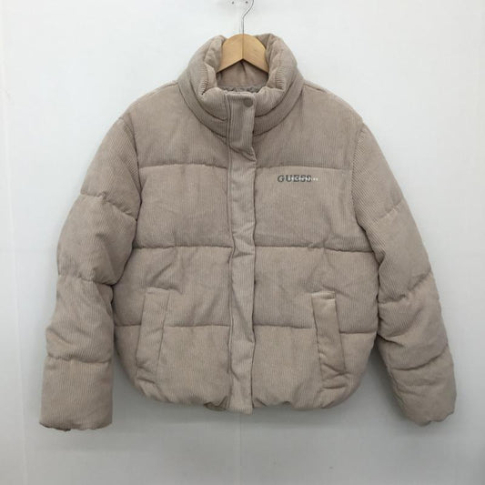 ゲス Guess ジャケット、上着 ジャンパー、ブルゾン KL4W4851 S ロゴ、文字 ベージュ / ベージュ /  レディース USED 古着 中古 10137709