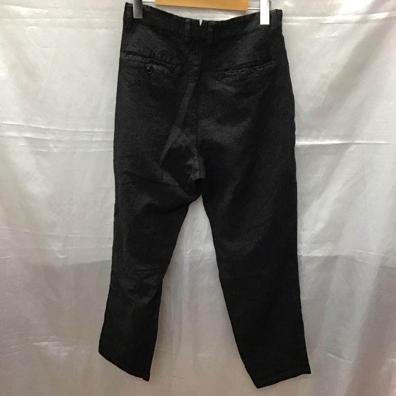 コンフェクト CONFECT パンツ スラックス スリムパンツ カジュアルパンツ ストレートパンツ ストレッチパンツ 3 無地 黒 / ブラック /  メンズ USED 古着 中古 10113572